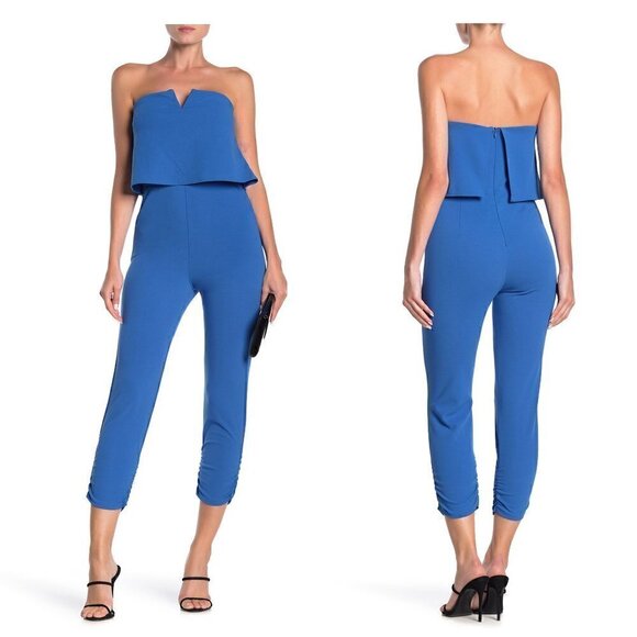 Love...Ady Strapless Popover Jumpsuit